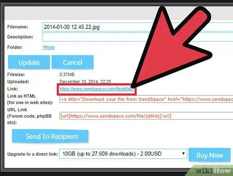 Image titled Download Files from Sendspace Step 7