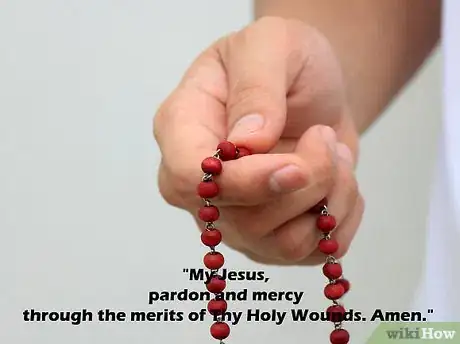 Image titled Pray the Chaplet of the Holy Wounds Step 7Bullet2