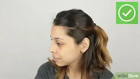 Image titled Make Half Ponytail Hairstyles Step 7