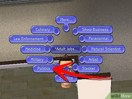 Image titled Reach the Top of Your Job Career in Sims 2 Step 1Bullet8