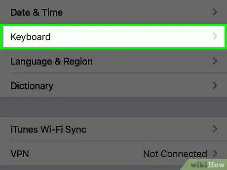 Image titled Enable and Disable the iPad Split Keyboard in iOS Step 3