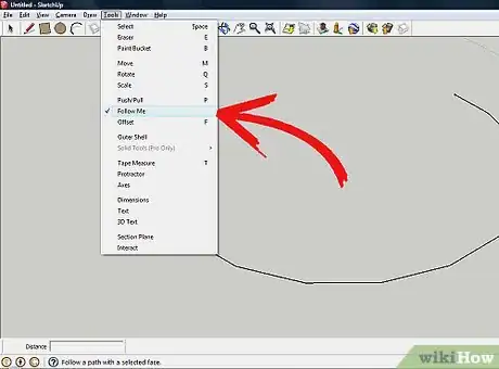Image titled Create a Pipe in SketchUp With the Follow Me Tool Step 7