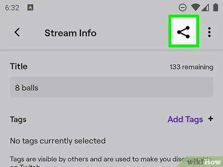Image titled Share a Twitch Stream on Facebook on Android Step 12