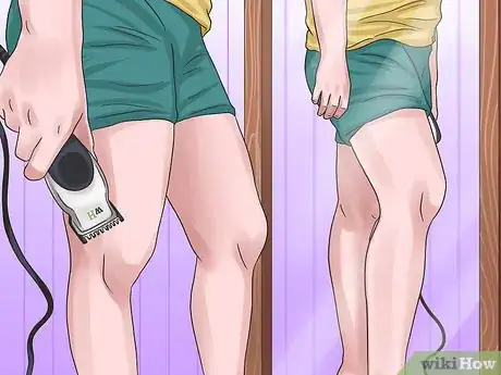 Image titled Trim Leg Hair Using a Trimmer Step 8