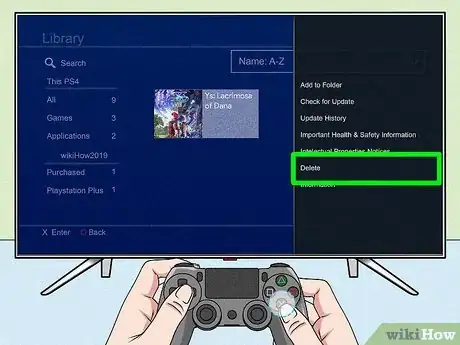 Image titled Delete Add Ons on PS4 Step 10