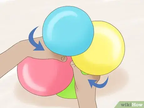Image titled Tie Balloons Together Step 4