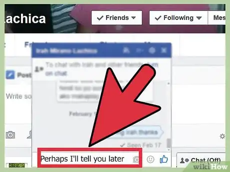 Image titled Flirt With a Girl on Facebook Step 19