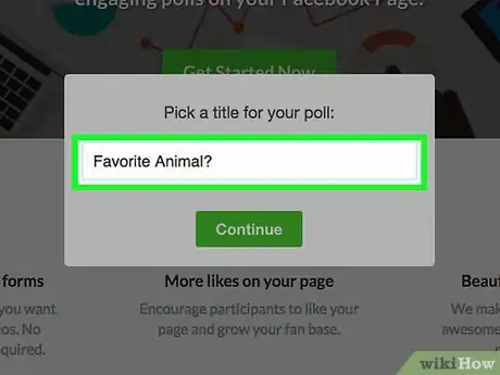 Image titled Do Polls on Facebook Step 3