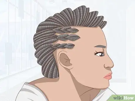 Image titled Style Your Faux Locs Step 14
