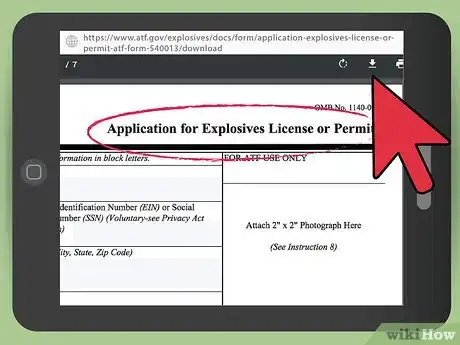 Image titled Get a Federal Explosives License Step 1