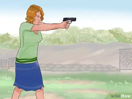 Image titled Shoot a Gun Accurately Step 1