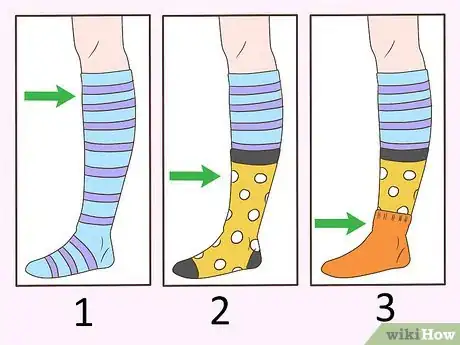 Image titled Wear 80s Style Layered Socks Step 5