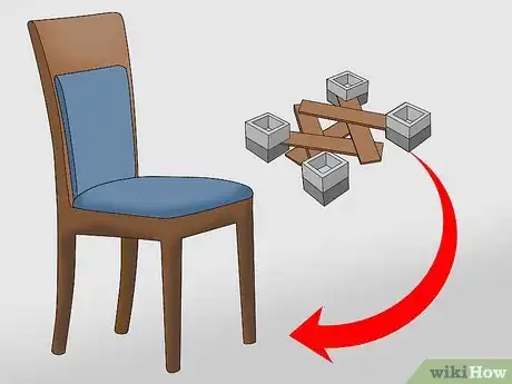 Image titled Increase the Height of Dining Chairs Step 2