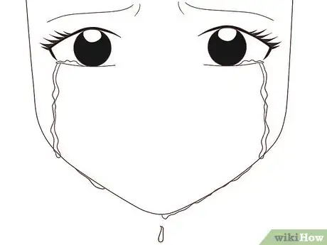 Image titled Draw an Anime Eye Crying Step 7