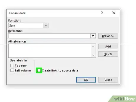 Image titled Consolidate in Excel Step 12