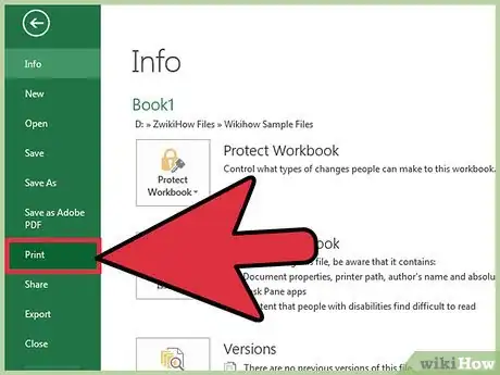 Image titled Print Part of an Excel Spreadsheet Step 10