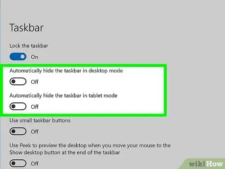 Image titled Show the Taskbar in Windows 10 Step 4