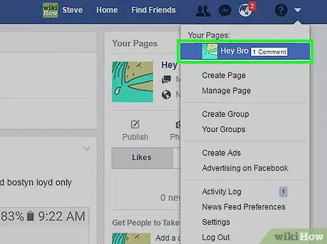 Image titled View Your Page As Someone Else on Facebook Step 4