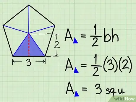 Image titled Find the Area of a Regular Pentagon Step 3