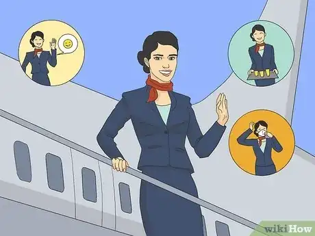 Image titled Become a Flight Attendant Step 1