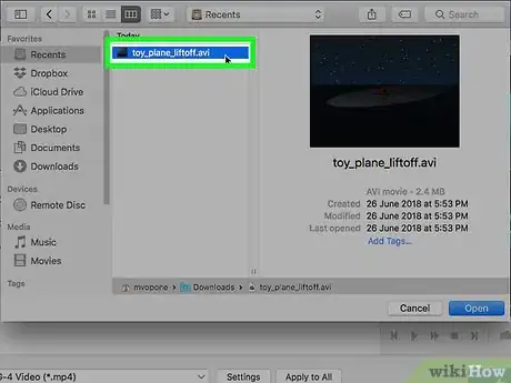 Image titled Convert AVI to MP4 on Mac Step 6