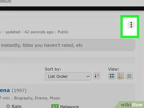 Image titled Export Your IMDb Custom Lists to a CSV File Step 5