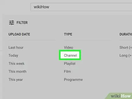Image titled Search Channels in YouTube Step 21