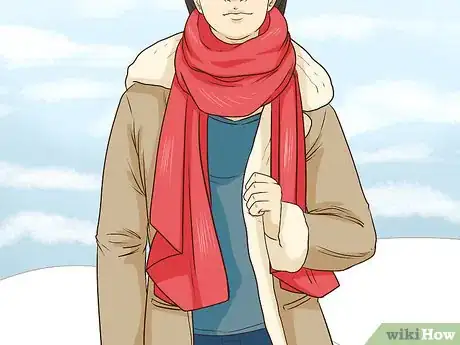 Image titled Wear a Scarf with a Jacket Step 3