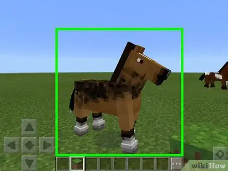 Image titled Ride a Horse on Minecraft Step 3