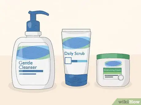 Image titled Care for Combination Skin Step 1