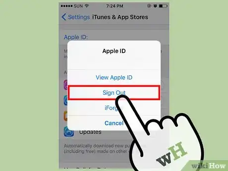 Image titled Change Your Apple ID on an iPhone Step 4