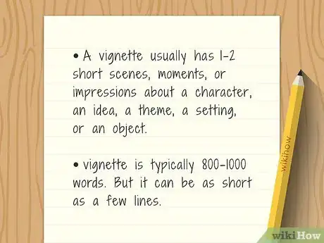 Image titled Write a Vignette Step 1