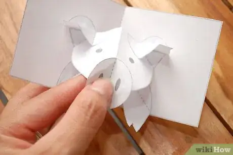 Image titled Make a Pig Pop up Card (Robert Sabuda Method) Step 30