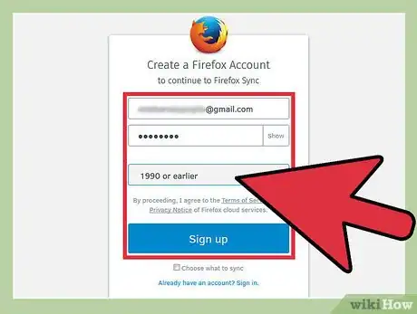 Image titled Create a Firefox Account Step 6