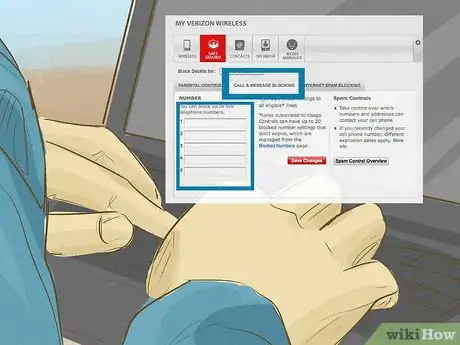 Image titled Block a Number on Verizon Step 3