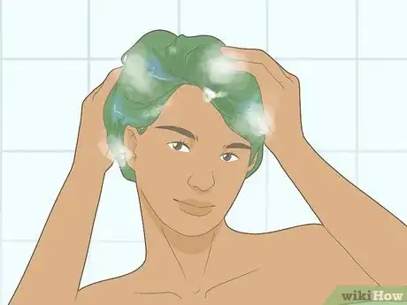 Image titled Keep Green Hair from Fading Step 5