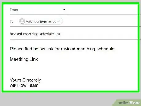 Image titled Put a Link in an Email Step 10