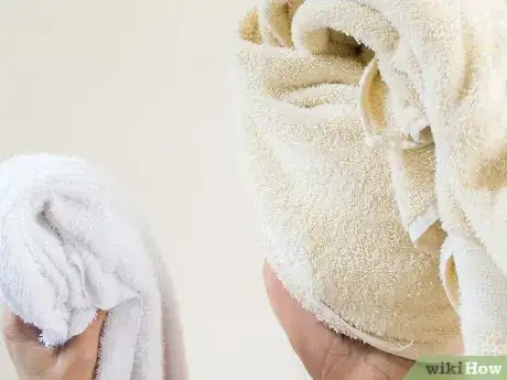 Image titled Create a Turban With a Towel to Dry Wet Hair Step 12