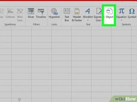 Image titled Embed Documents in Excel Step 4