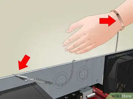 Image titled Ground Yourself to Avoid Destroying a Computer with Electrostatic Discharge Step 10
