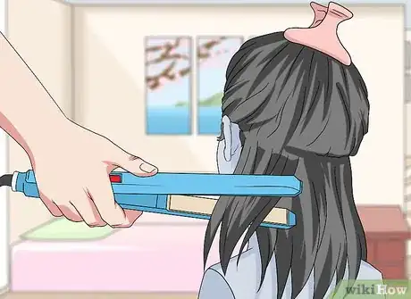 Image titled Straighten a Frizzy Wig Step 13