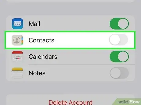 Image titled Remove Email Contacts from an iPhone Step 5