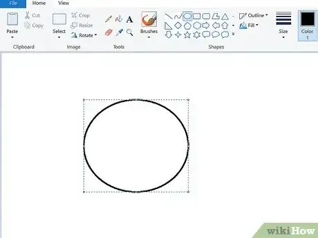 Image titled Draw a Perfect Circle on Microsoft Paint Step 10