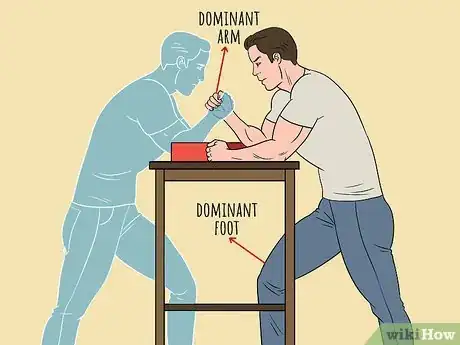 Image titled Win at Arm Wrestling Step 1