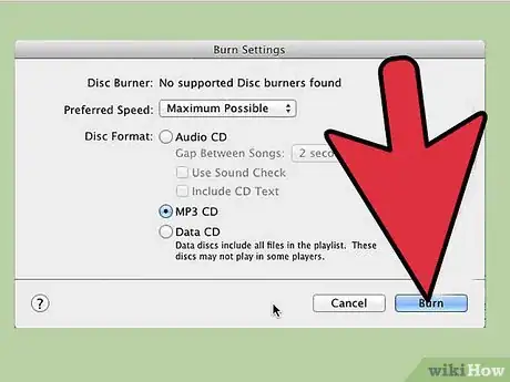 Image titled Burn a CD Using Mac OS X Step 6