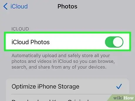 Image titled Upload New iPhone Photos to iCloud Automatically Step 5