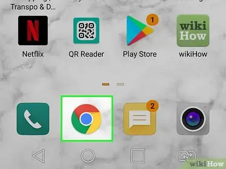 Image titled Set a Bookmark Shortcut in Your Home Screen on Android Step 1