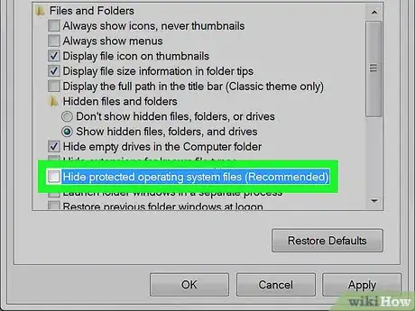 Image titled Unhide Folders in Windows 7 Step 7