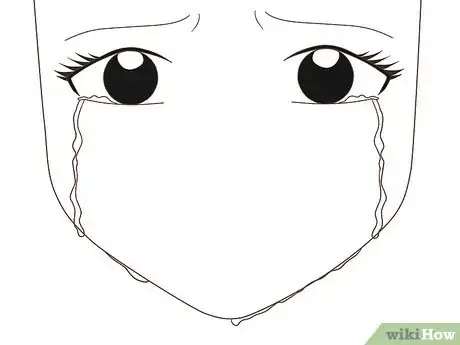 Image titled Draw an Anime Eye Crying Step 6