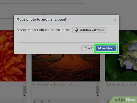 Image titled Move Facebook Photos to a Different Album Step 10